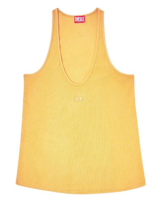 DIESEL Yellow T-Ipsya-Lkds Top