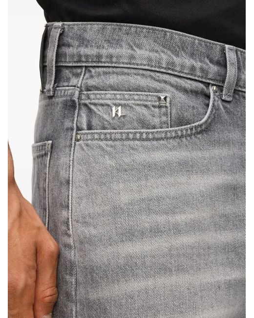 Karl Lagerfeld Gray Five-Pocket Jeans for men