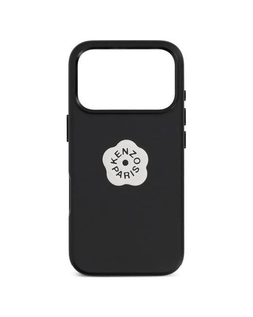KENZO Black Flower Iphone 17 Pro Case for men
