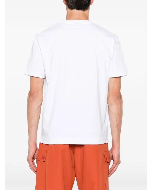 Missoni Blue T-Shirt With Zigzag Print for men