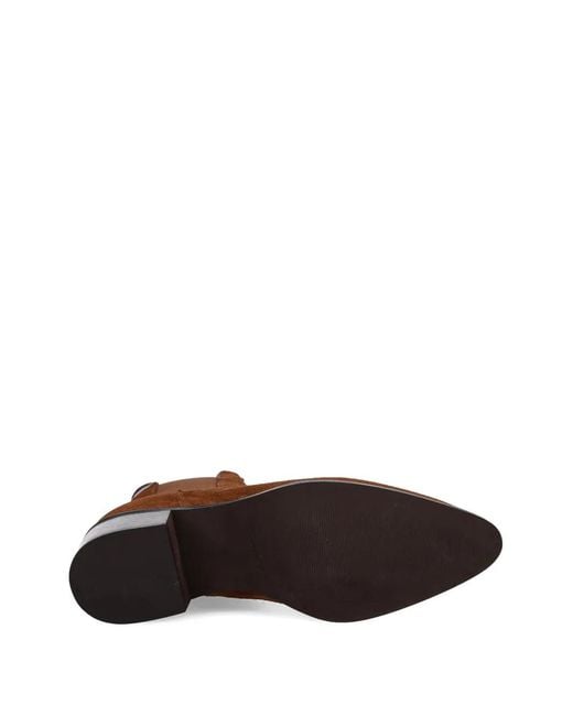 Gant Brown 45Mm Pointed-Toe Heeled Boots