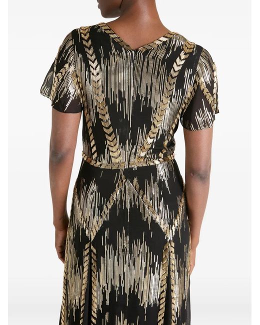 Temperley London Black Viola Gown