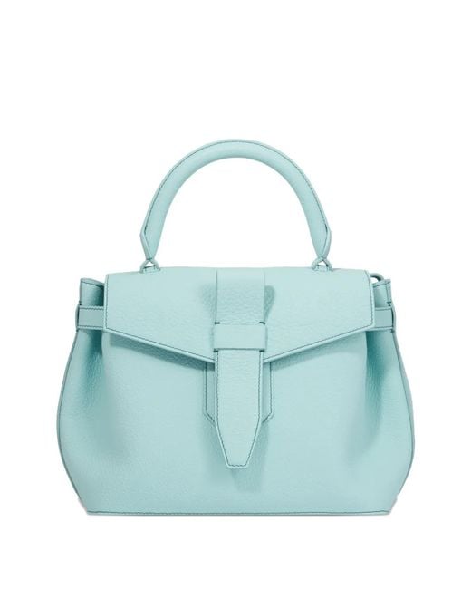 Lancel Blue Charlie Tote Bag