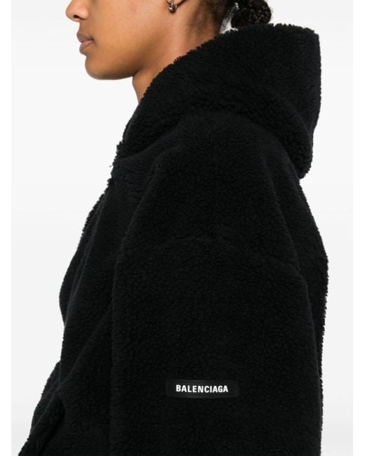 Balenciaga Black Fleece Jacket