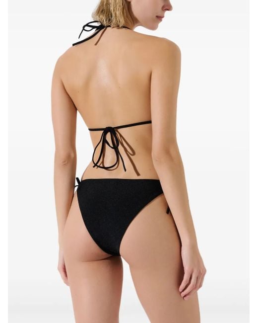 Karl Lagerfeld Black K/Essential Bikini Top