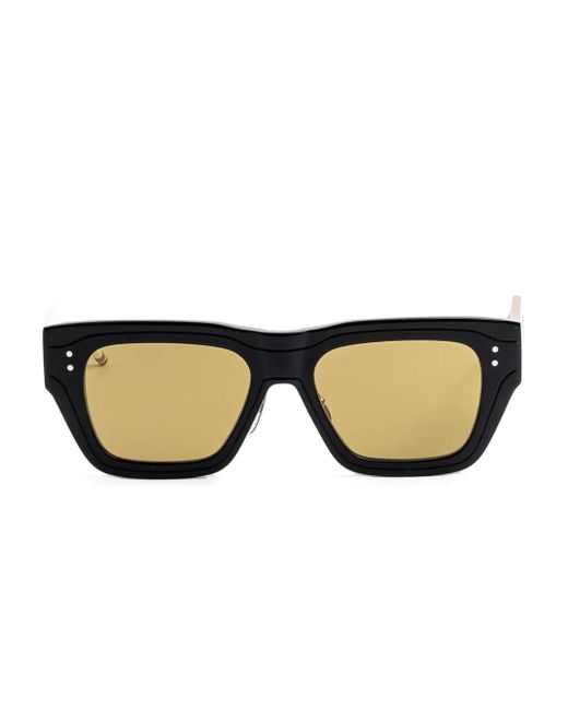 Thom Browne Black Square-Frame Sunglasses