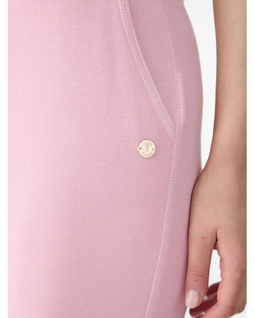 Joop! Pink Drawstring Logo-Detail Track Pants