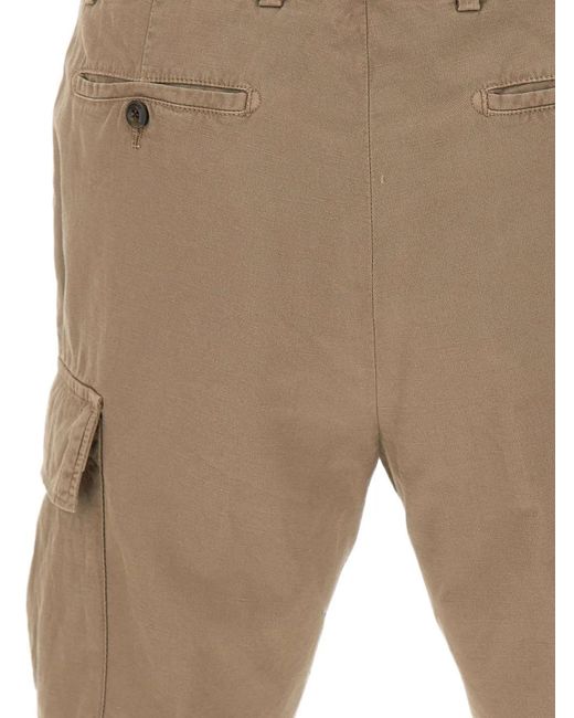 Briglia 1949 Natural Newport Cargo Shorts for men