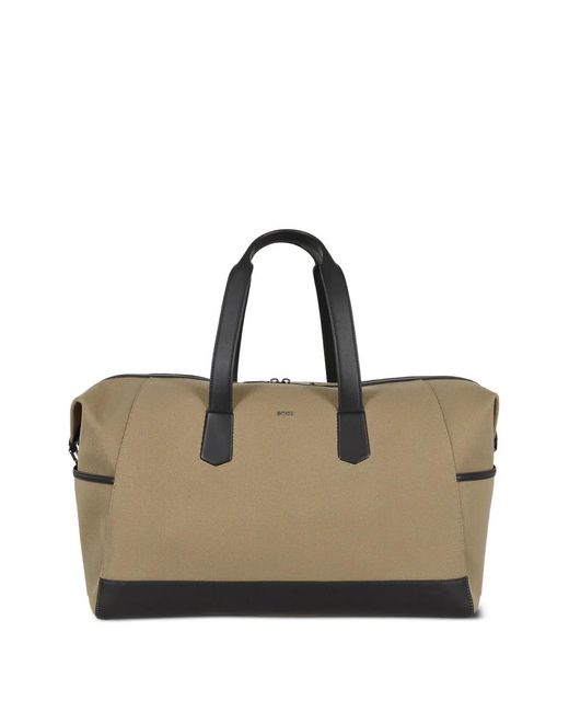 Boss Natural Dakkar Top-Handle Duffle Bag for men