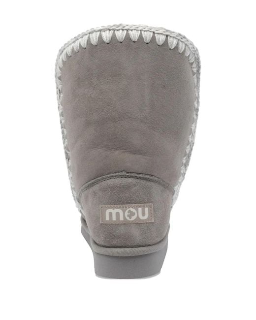 Mou Gray Winter Boots