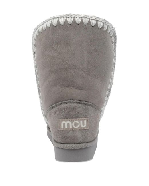 Mou Gray Winter Boots