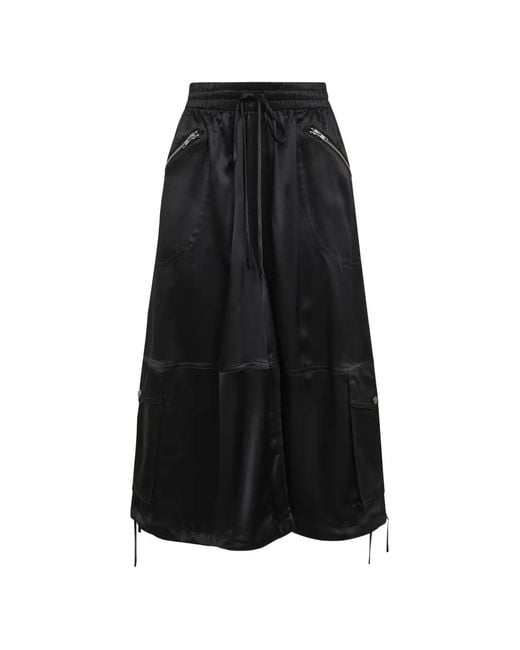 Co. Black Elasticated-Waistband Trousers