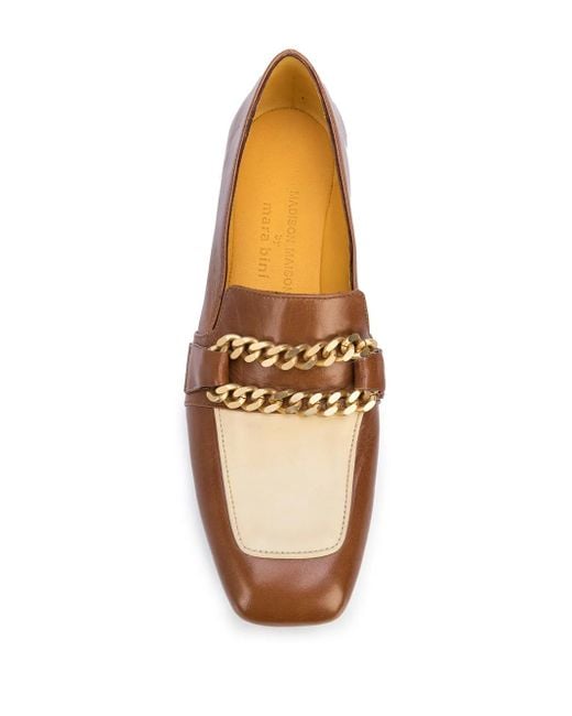 Madison Maison Brown Gioia Flat Loafers