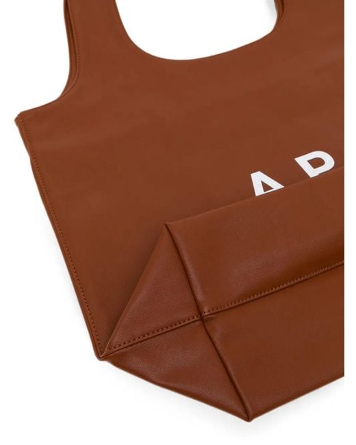 A.P.C. Brown Sac Cabas Ninon