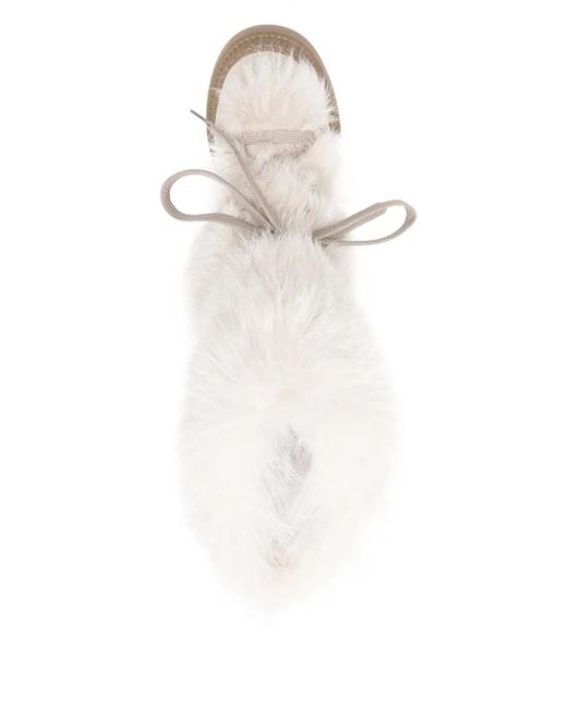 Fendi White Après Chic Boots