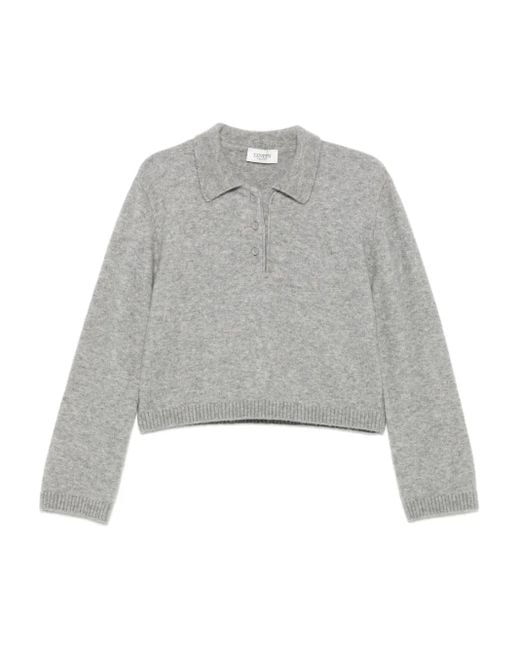 Polo Con Botones Laneus de color Gray