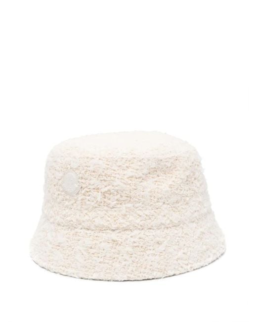 Sombrero de pescador en bouclé Moncler de color Natural