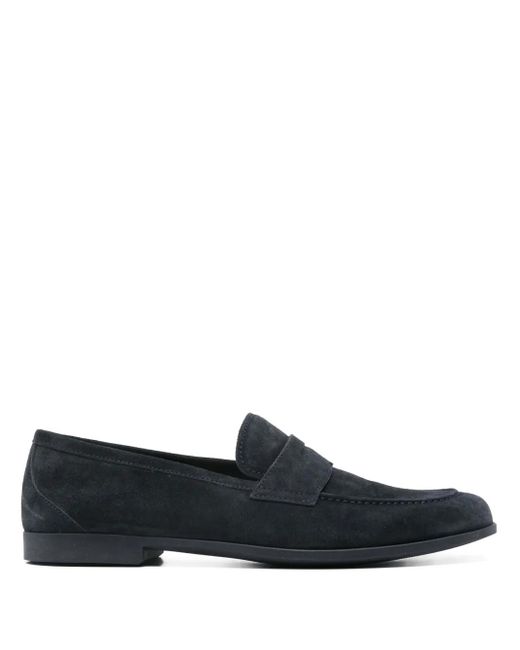 Fratelli Rossetti Black Suede Loafers for men