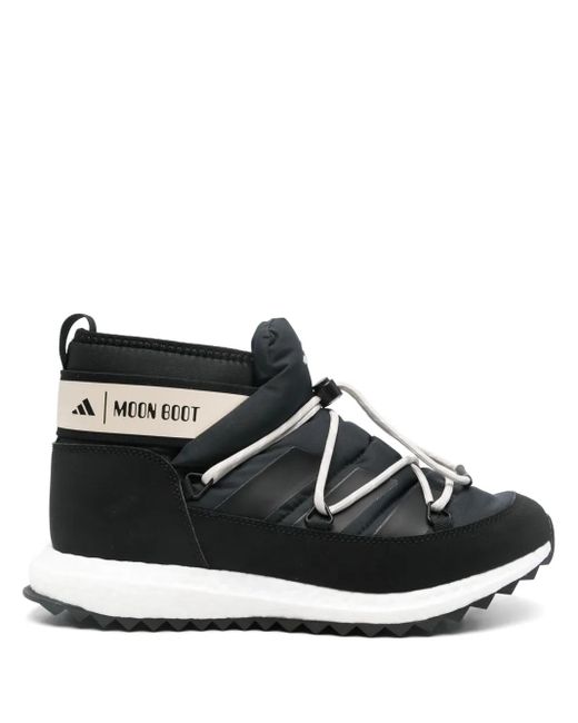 Adidas Black Moonboost High Sneakers