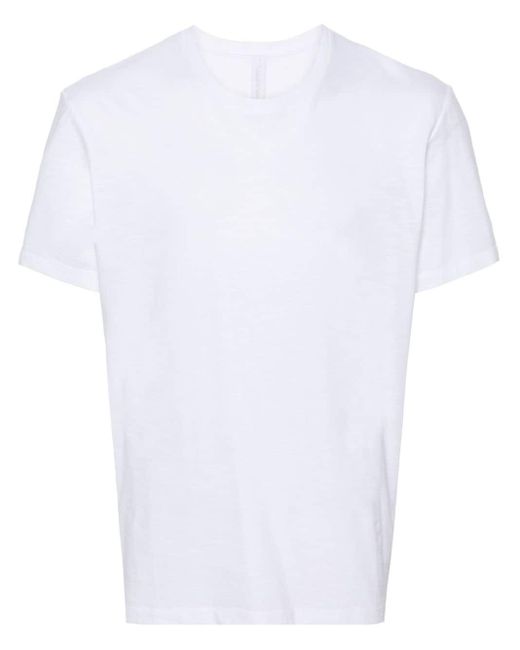 Neil Barrett White Mélange-effect Cotton T-shirt for men