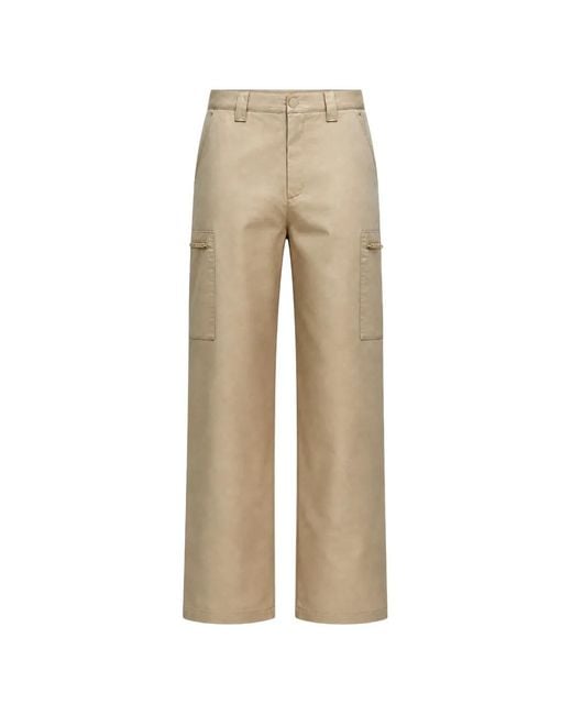 Tommy Hilfiger Natural Zip-Pocket Cargo Pants for men