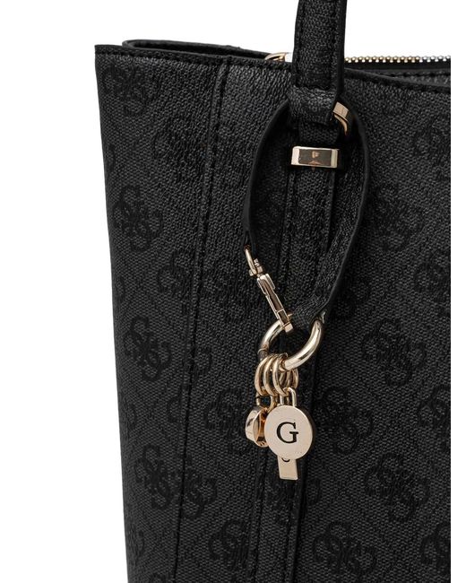 Guess Black Erica Elite Tote Bag