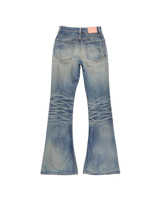 Acne Blue Fitted Jeans