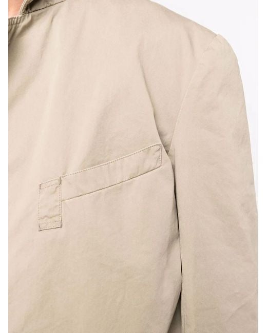 Maison Margiela Natural Notched-Lapels Single-Breasted Blazer for men