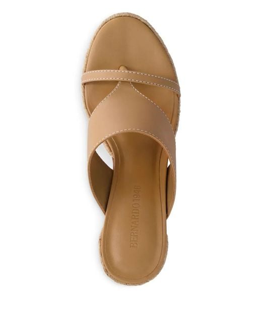 Bernardo Brown 1946 95Mm Strap Espadrilles
