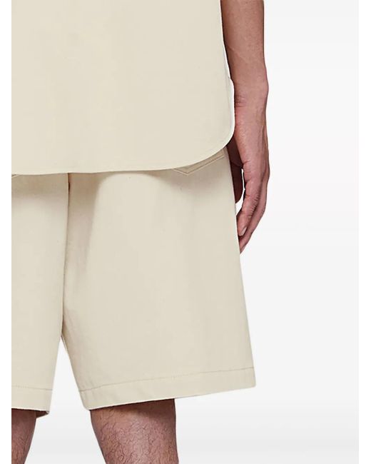 Jil Sander Natural Denim Shorts for men