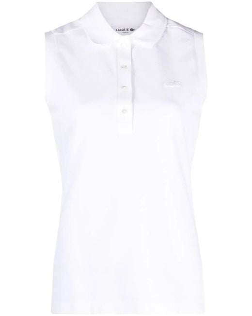 Lacoste White Polo