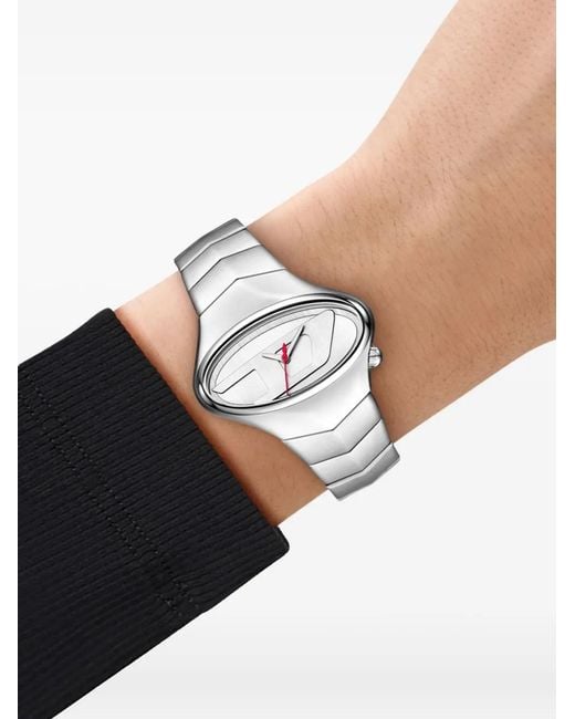 DIESEL White D-Rush 42Mm for men