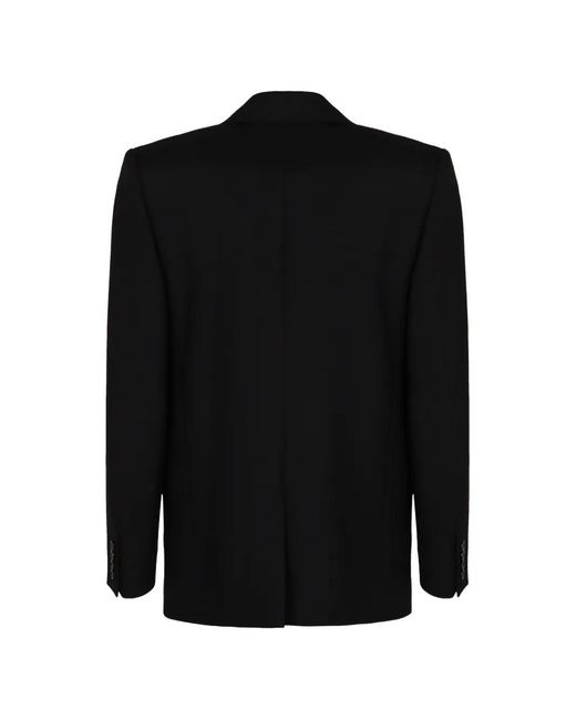 Saint Laurent Black Double-Breasted Jacket