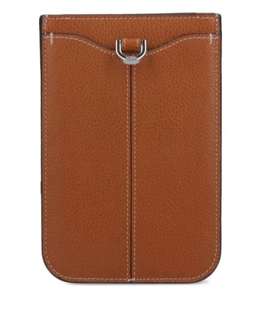 Tod's スマホケース Brown