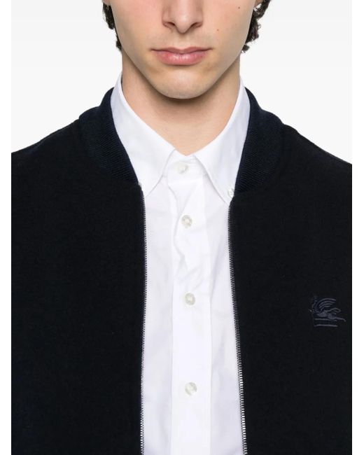 Etro Button-Down Shirt With Tailored Fit in White für Herren