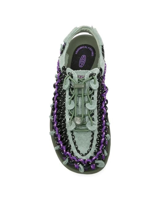 Keen Green Suede Uneek Lea Sneakers