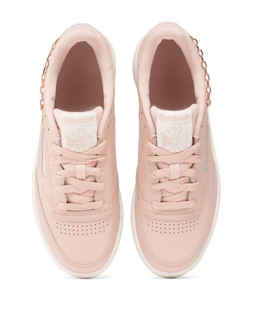 Reebok Pink Club C 85 Low-top Sneakers