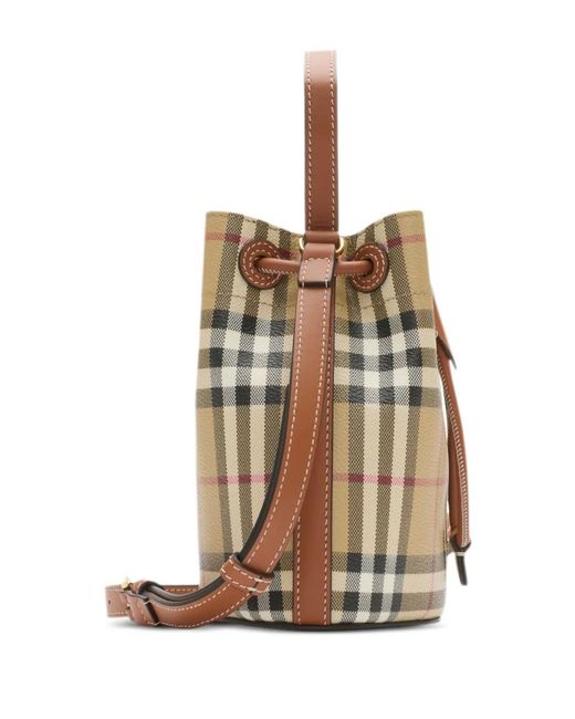 Borsa A Secchiello Mini Tb di Burberry in Brown