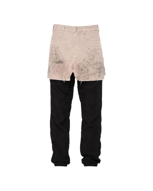 Givenchy White Pantalon À Design Superposé for men