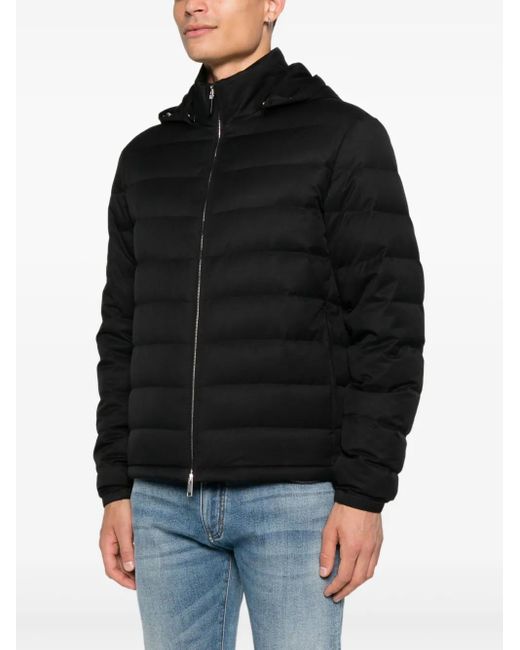 Zegna Black Zip-Fastening Jacket for men