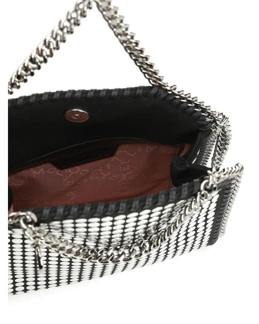 Stella McCartney Black Falabella Embellished Tote Bag