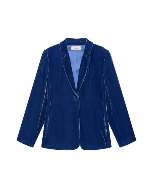 Maliparmi Blue Buttoned Jacket