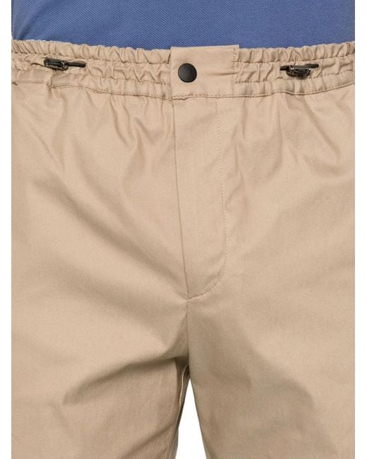 PT Torino Natural Drawstring Cotton Trousers for men