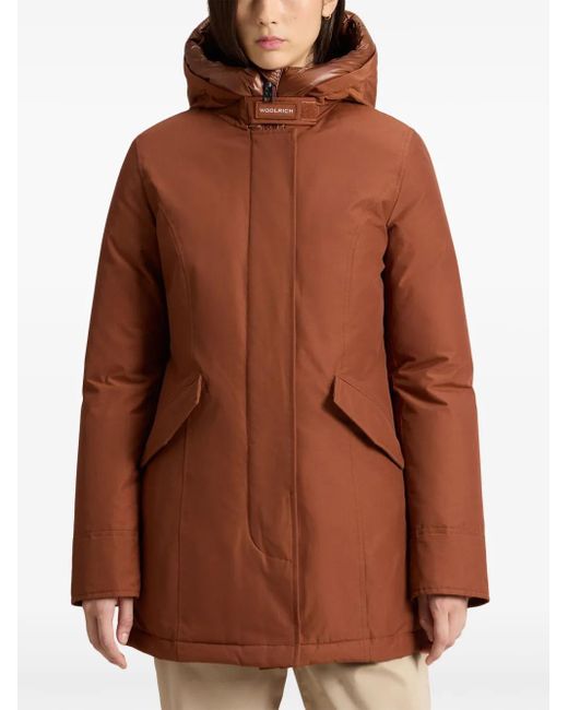 Woolrich Brown Parka Artic