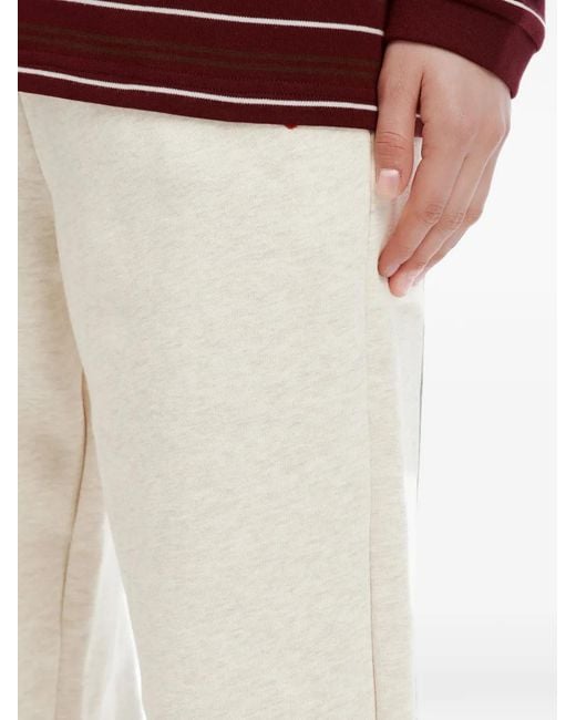 Chocoolate White Logo-Embroidered Track Pants