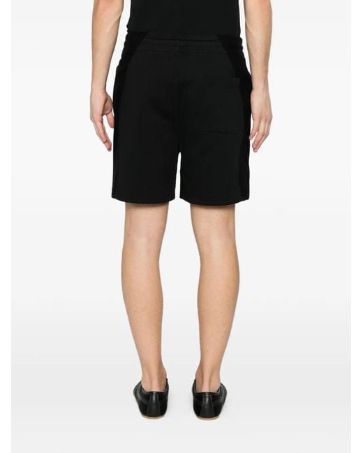 Casablanca Black The Squash Logo Track Short for men