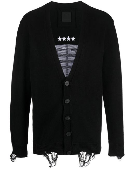 Givenchy Black 4g-motif Cotton Jumper for men