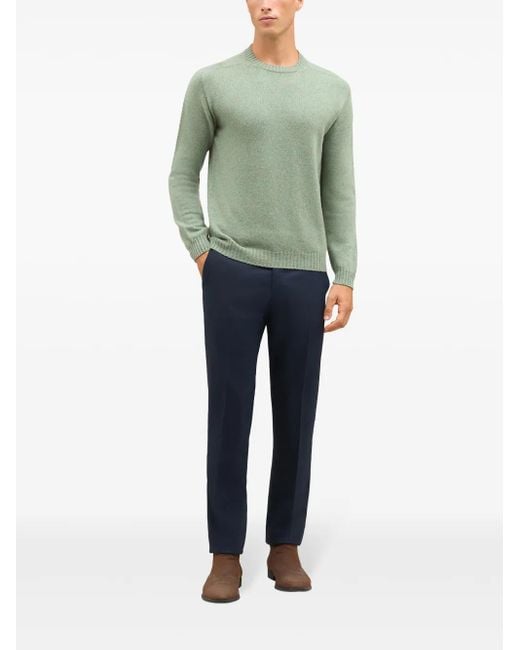 Boglioli Green Cashmere Jumper for men