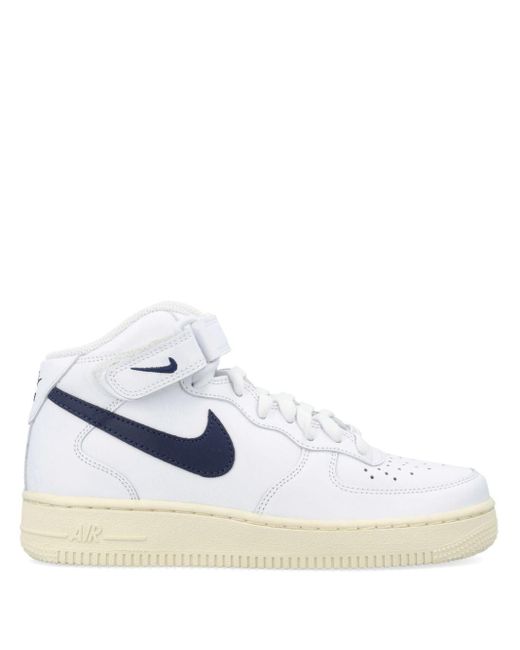 Nike Blue Air Force 1 Mid Sneakers