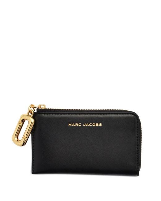 Marc Jacobs Black The Pop J Marc Leather Wallet